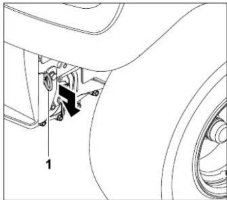 STIHL RT 4097 SX - Getriebe auskuppeln: - 1