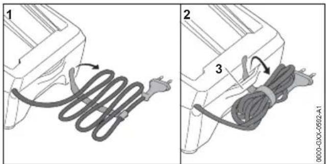 STIHL RMA 239.1 C - Conservazione del caricabatterie - 1