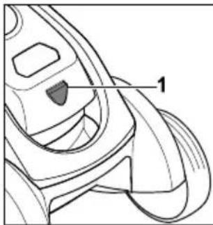 STIHL RMA 239.1 C - Fitting the Battery - 1
