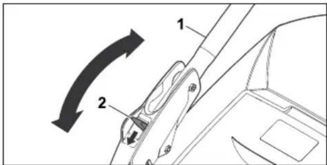 STIHL RMA 239.1 C - Regolazione del manubrio - 1
