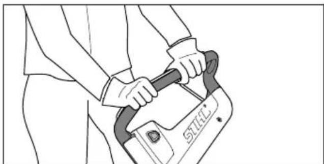 STIHL RMA 239.1 C - Rasenmacher halten und führen - 1