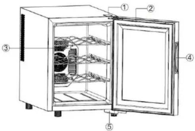 NewAir NWC06TBK00 - PARTS LIST - 3