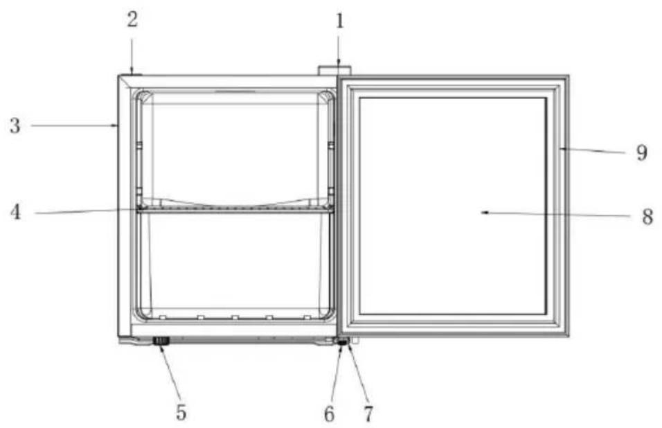 NewAir SBC060LB00 - LISTA DE PARTES - 1