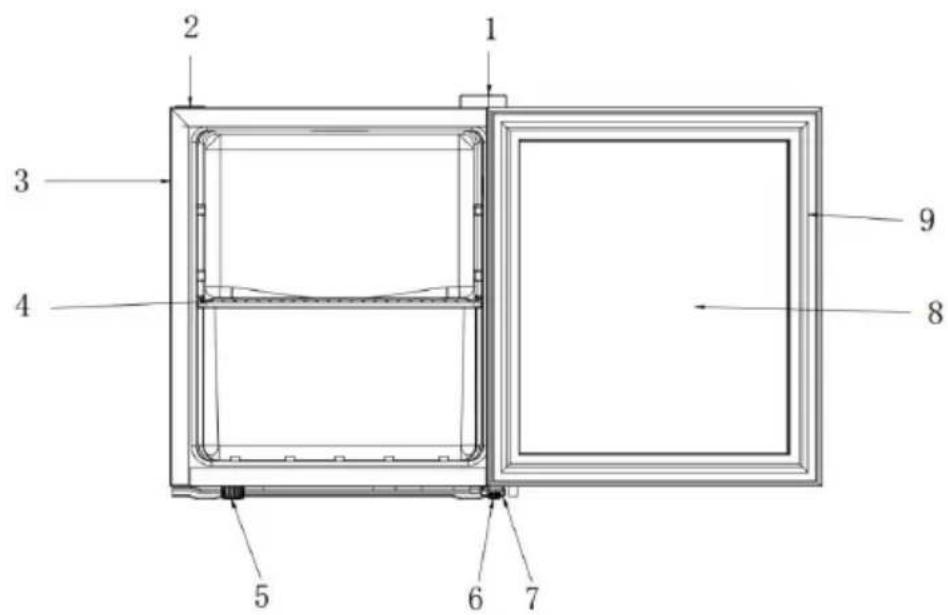 NewAir SBC060LB00 - PARTS LIST - 1