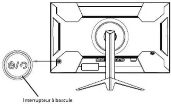 LC-Power M32QC - Interrupteur à bascule / menu OSD - 1