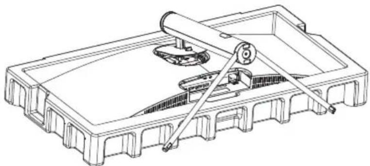LC-Power M34-UWQHD-180-C - Installazione del supporto - 3