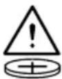 DEWALT DCPS320 - Austausch von Knopfzellen und Warnhinweise (Abb. [Fig.] M) - 1