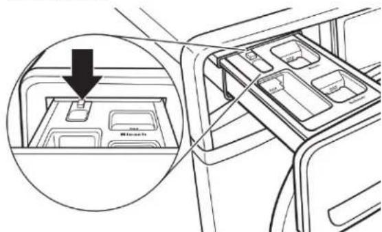 MAYTAG MFW7020RF - Single-Load Dispenser Drawer (on some models) To remove: - 1