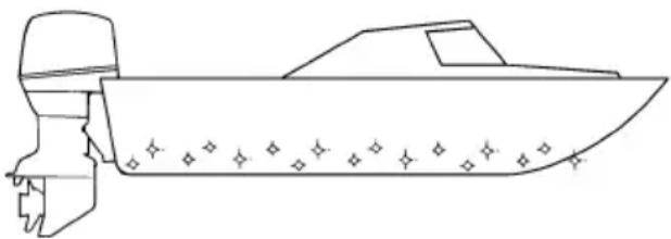 YAMAHA F40G (2024) - Peinture antifouling - 1
