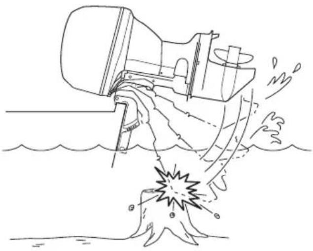 YAMAHA F40G (2024) - Collisions avec des objets flottants ou immergés - 1