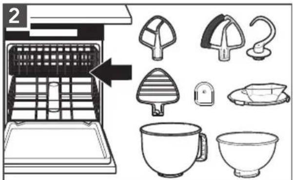 KITCHENAID KSM195 - ENTRETIEN ET NETTOYAGE - 2