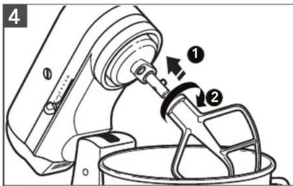 KITCHENAID KSM195 - MONTAJE DEL PRODUCTO - 2