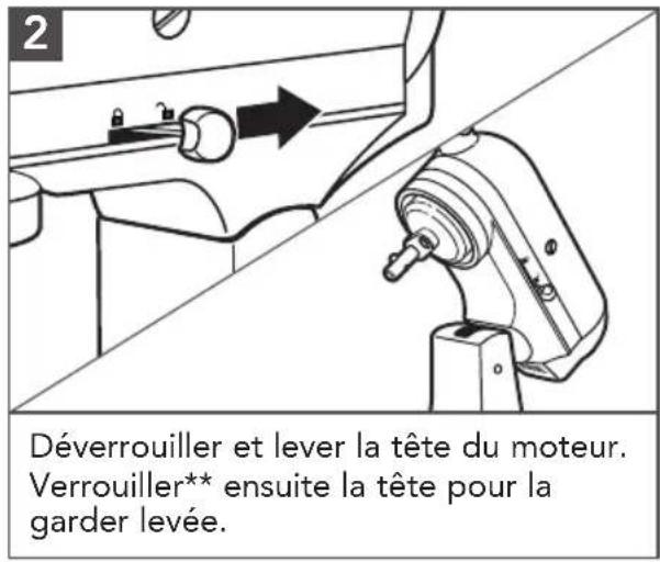 KITCHENAID KSM195 - GUIDE DE COMMANDE DE VITESSE - 1