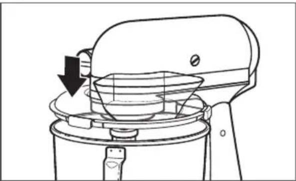 KITCHENAID KSM192 - GUIDE DE COMMANDE DE VITESSE - 5