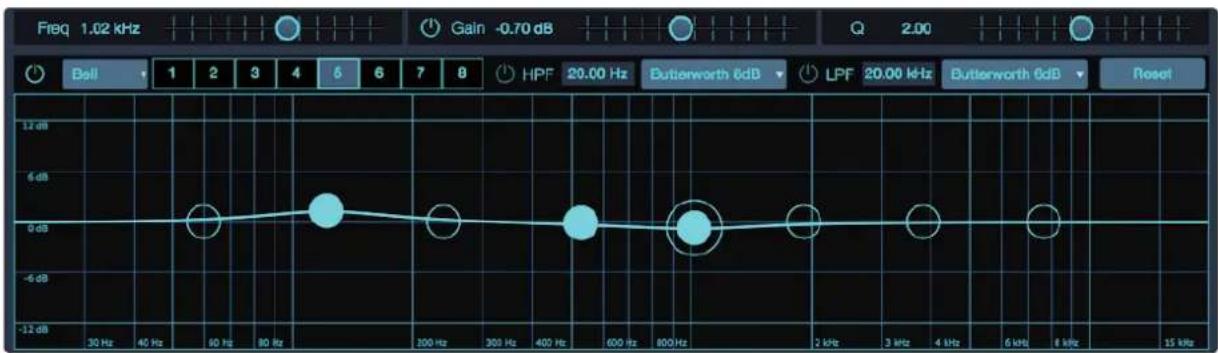 PRESONUS Worx Control - Égaliseur 8 bandes - 1
