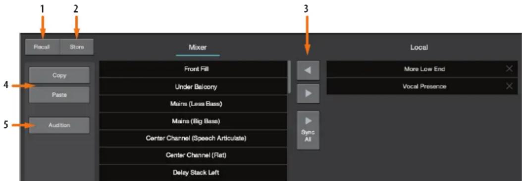 PRESONUS UC Surface - Presets d'égaliseur graphique - 2