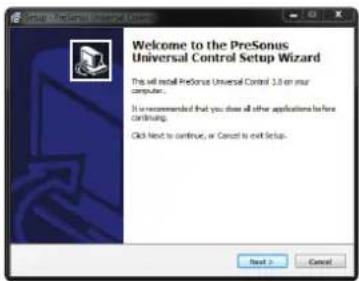 PRESONUS QMix-UC - Installation pour Windows - 1