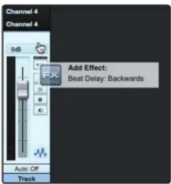 PRESONUS QMix-UC - Emploi de plug-ins d'effet comme inserts - 3
