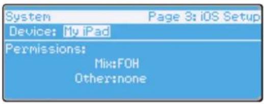 PRESONUS QMix-UC - Étape 5 : réglage des permissions d'iOS (consoles StudioLive AI) - 2