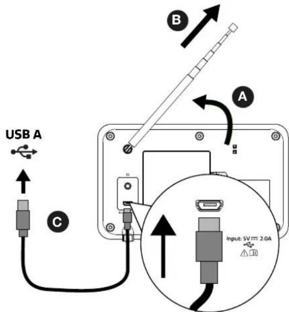 PURE Elan DAB+ - Setting up - 1