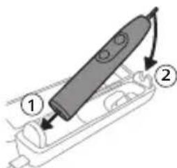 PHILIPS Sonicare 7100 HX7428 - Opladen met het reisetui - 1