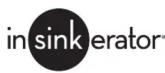 InSinkErator CRD-EZ - ADVERTÊNCIA DESCARGA ELÉCTRICA - 1