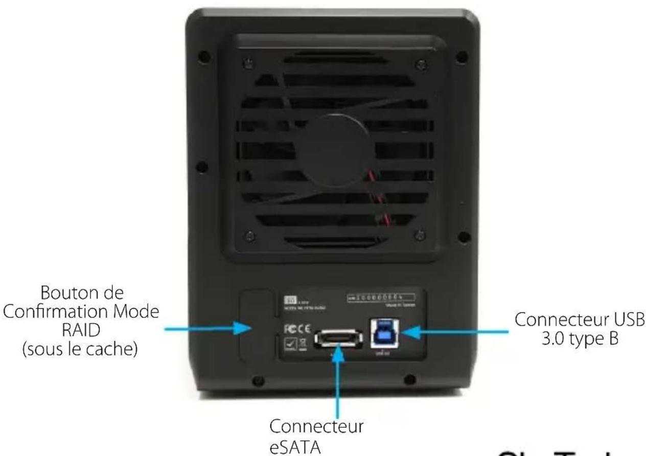 StarTech.com SAT3540U3ER - Vue Arrière - 1
