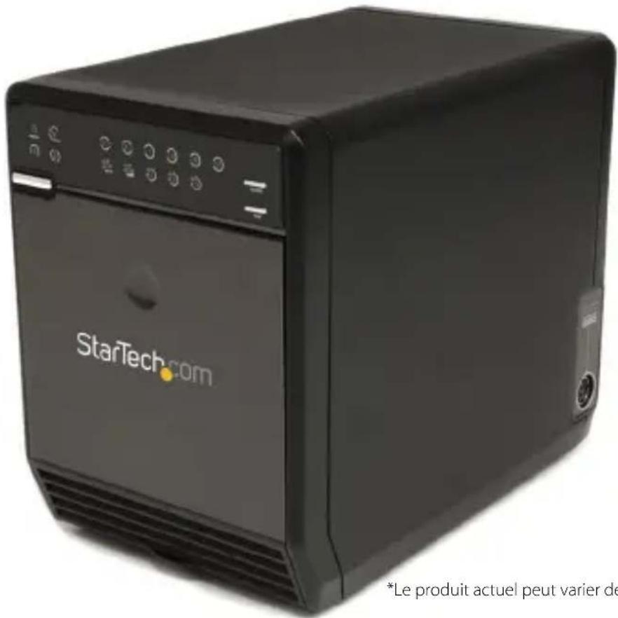 StarTech.com SAT3540U3ER - Boitier HDD USB 3.0/eSATA vers SATA RAID 3.5" 4 Baies - 1