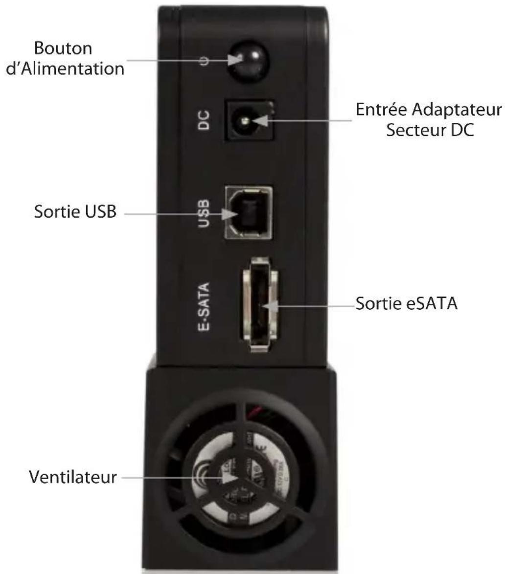 StarTech.com SAT3510BUEEU - Panneau Arrière - 1