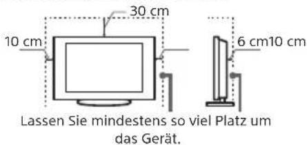 SONY INZONE M10S - Aufstellung mit dem Ständer - 1