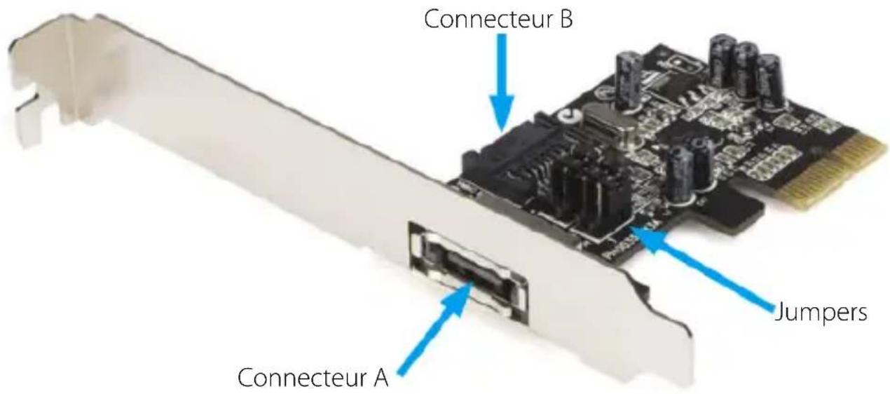 StarTech.com PEXESATA1 - Guide du Matériel - 1