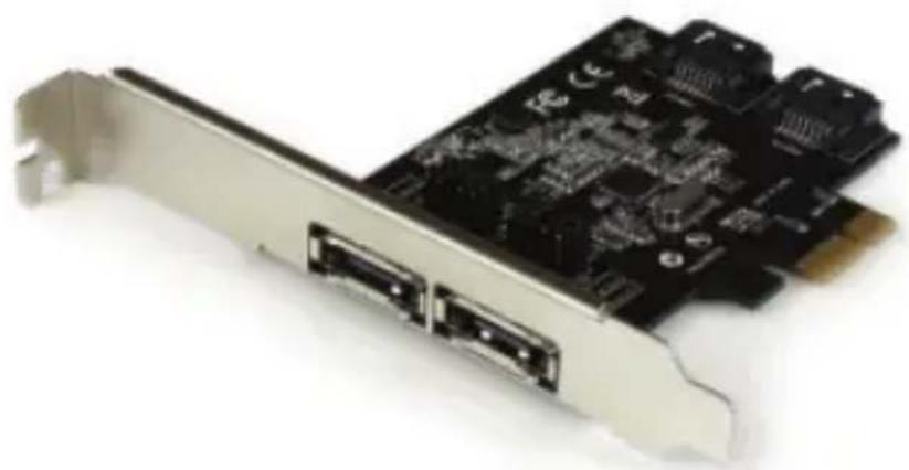 StarTech.com PEXESAT322I - PCI Express eSATA/SATA 6Gbpsコントローラ - 1