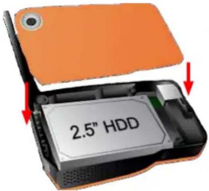 StarTech.com S2510U2WF - Installation du Disque Dur - 3