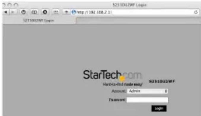 StarTech.com S2510U2WF - Interface Web - 1