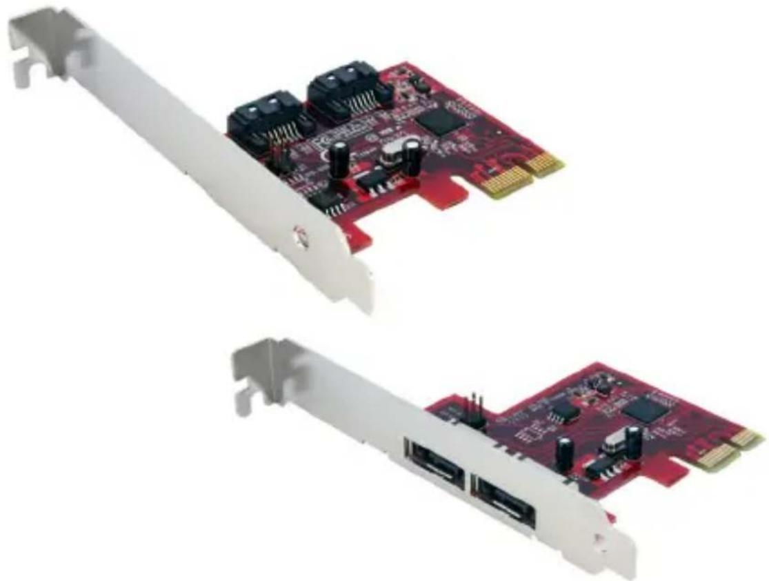 StarTech.com PEXSAT32 - Contrôleur PCI Express SATA 6Gbps 2-Ports Contrôleur PCI Express eSATA 6Gbps 2-Ports - 1