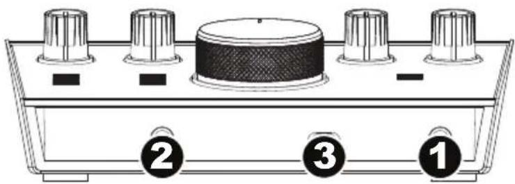 M-AUDIO AIR 192|4 Vocal Studio Pro - Pannello anteriore - 1