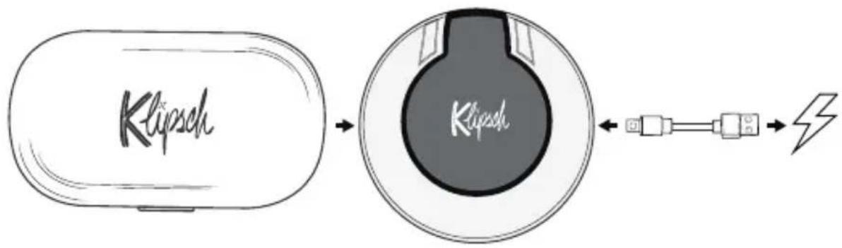 KLIPSCH T3 True Wireless - CHARGING - 1