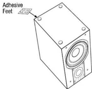 JBL Loft 30 - ATTACHING THE FEET (LOFT 40/LOFT30/LOFT20) - 1