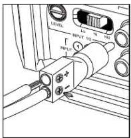 JBL MS-A1004 - Connexion en pont. - 4