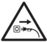 Sun Joe HJ15HTE - Safety Symbols - 4