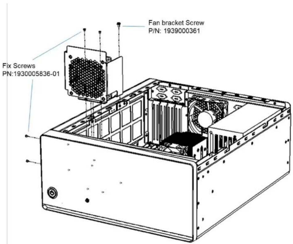 Advantech AIR-510-000A1 - Installing Brackets Illustration (Optional) - 2