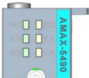 Advantech AMAX-5410-A - LED指示灯 - 1