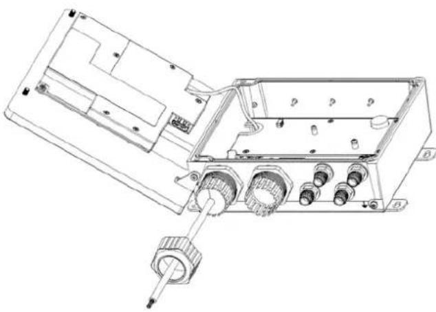 Advantech UNO-430-1 - 密封电缆接头安装 - 5