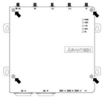 Advantech UNO-430-1 - M.2 WIFI/LTE 模块 (选配)安装 - 1