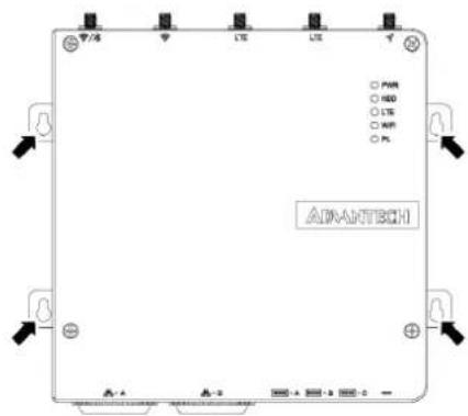 Advantech UNO-430-1 - 安装套件(选配)安装 - 3