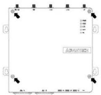 Advantech UNO-430-1 - M.2 存储卡 (选配)安装 - 1