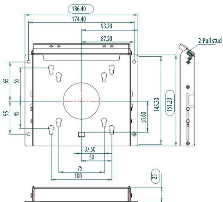 Advantech FPM-719-R9AE - Montage mural - 1