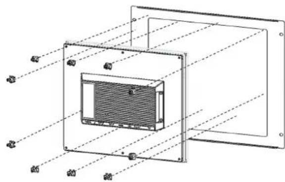 Advantech FPM-717-R9AE - Desktop Stand Mounting - 1