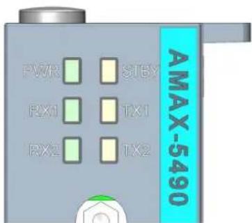 Advantech AMAX-5580-C3000A - LED 指示灯 - 1