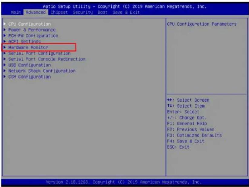Advantech AMAX-5580-74000A - BIOS 配置 - 2